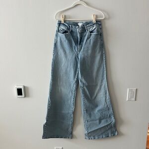 Good American Light Blue Flare Jeans